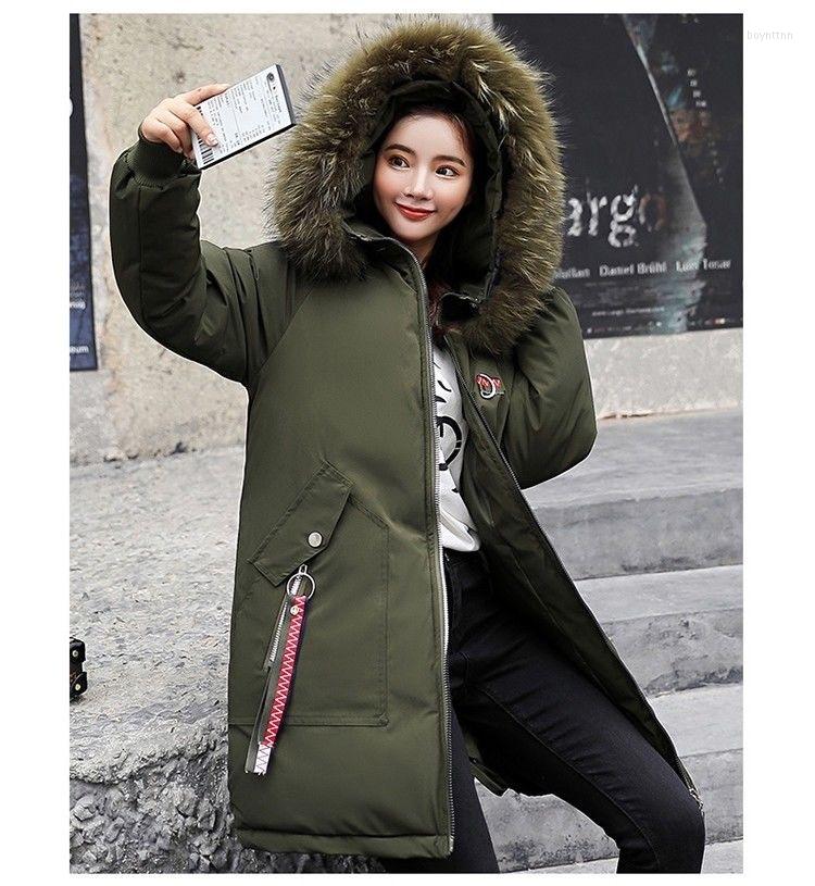 Women's Down Winter Jacket Women 2022 Embroidery Casual Hooded Warm Cotton Padde Coat Female Loose Black Long Parka Mujer
Women's Down Winter Jacket Women 2022 Embroidery Casual Hooded Warm Cotton Padde Coat Female Loose Black Long Parka Mujer