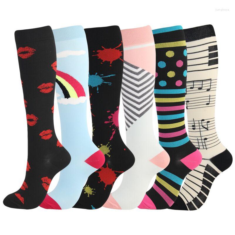 Sports Socks Compression 20-30 Mmhg Women & Men Anti Fatigue Pain Relief Knee Stockings Travel Flight Running Fitness, Qys012-14
Sports Socks Compression 20-30 Mmhg Women & Men Anti Fatigue Pain Relief Knee Stockings Travel Flight Running Fitness, Qys012-14