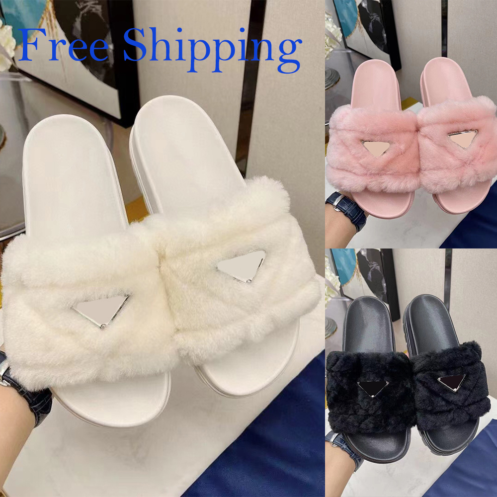 Luxurys Designers Women triangle Slippers Wool Slide Winter fur Fluffy Furry letters Sandals Warm Comfortable Slides Fuzzy Girl Flip Flop Slipper 35-41, White
Luxurys Designers Women triangle Slippers Wool Slide Winter fur Fluffy Furry letters Sandals Warm Comfortable Slides Fuzzy Girl Flip Flop Slipper 35-41, White