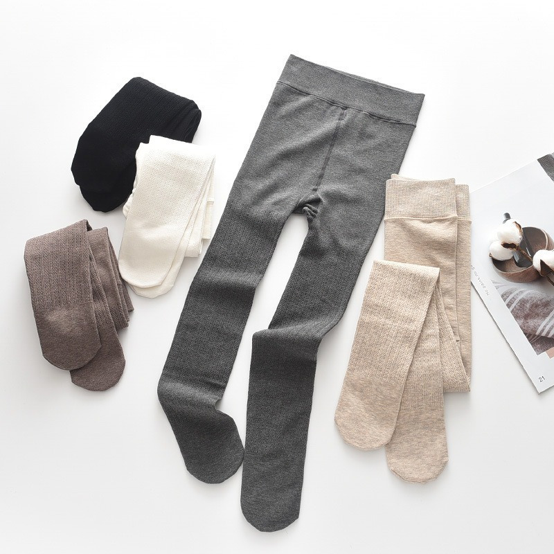 Leggings Tights Autumn and Winter Girls Thick Thin Fleece Pantyhose Children Sanding Medium Thickness Baby Girl 221006