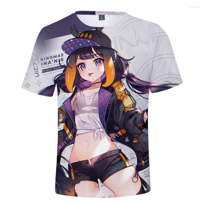 Men's T Shirts HOLOLIVE VTuber Ninomae Ina'nis 3D Printed Tshirts Preppy Men/Women Street Clothes T-shirt Streetwear Kawaii Kids Tees Tops, As shown
Men's T Shirts HOLOLIVE VTuber Ninomae Ina'nis 3D Printed Tshirts Preppy Men/Women Street Clothes T-shirt Streetwear Kawaii Kids Tees Tops, As shown