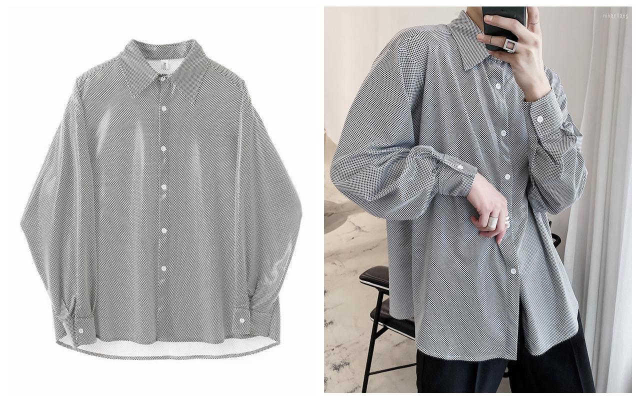 Men' Casual Shirts Luxury Gray Design Men' Bright Long Sleeve Spring Autumn Korean Stripe Personality Clothing Male Singer Stage
Men' Casual Shirts Luxury Gray Design Men' Bright Long Sleeve Spring Autumn Korean Stripe Personality Clothing Male Singer Stage