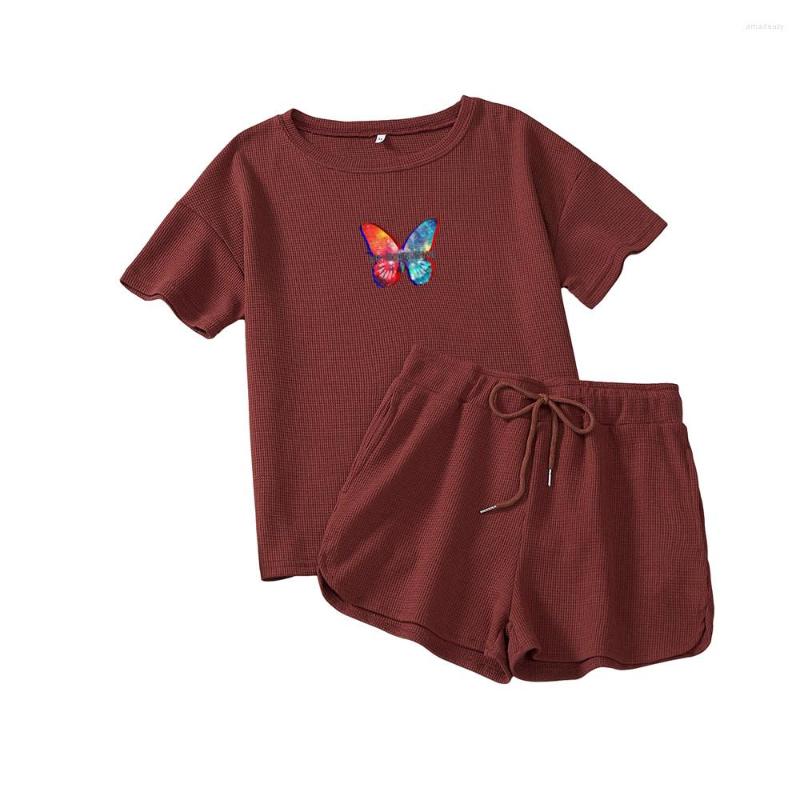 Women' Tracksuits Summer Set Woman Plus Size Women Clothing Two Piece Sets Womens Outfits Short Pants Cotton Crewneck Butterfly T-Shirts, Black
Women' Tracksuits Summer Set Woman Plus Size Women Clothing Two Piece Sets Womens Outfits Short Pants Cotton Crewneck Butterfly T-Shirts, Black