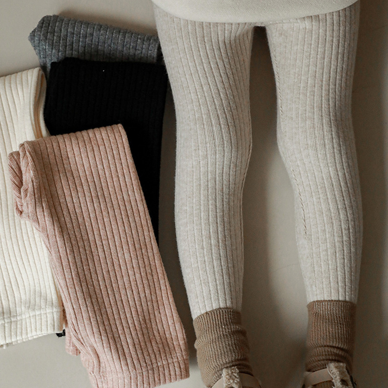 Leggings Tights MILANCEL Autumn Kids Solid Color Pit Pants Children Thermal Trousers 221006