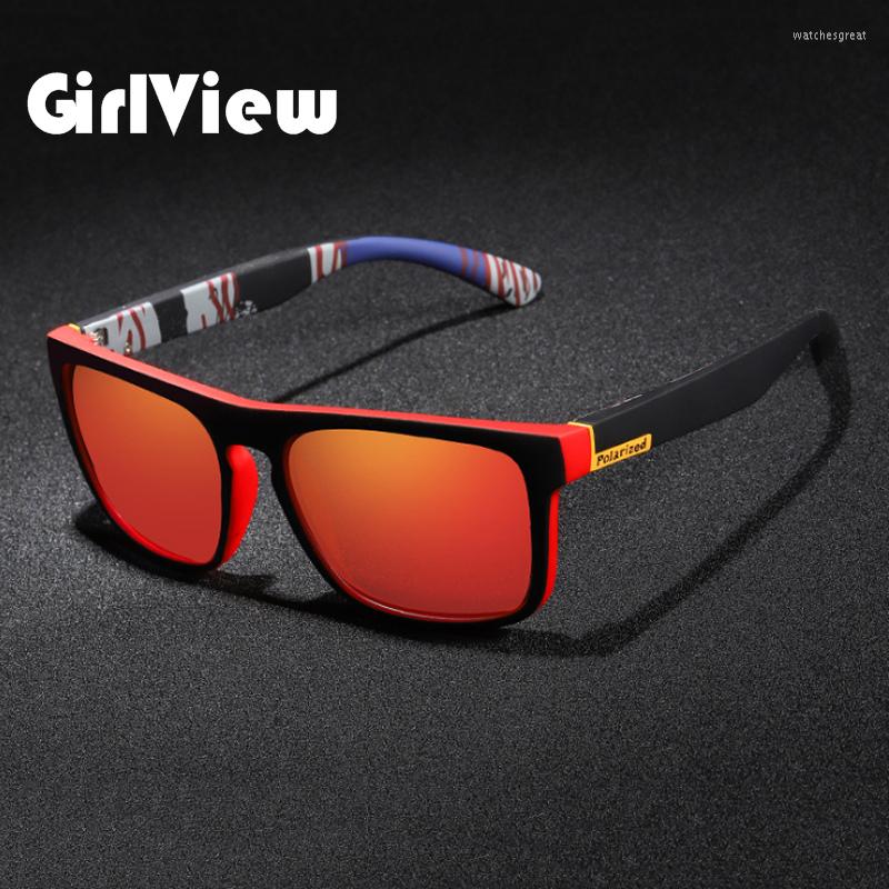 Sunglasses GIRLVIEW Polarized Outdoor Riding Sports UV400 Anti-UV Driving Mirror Men's
Sunglasses GIRLVIEW Polarized Outdoor Riding Sports UV400 Anti-UV Driving Mirror Men's