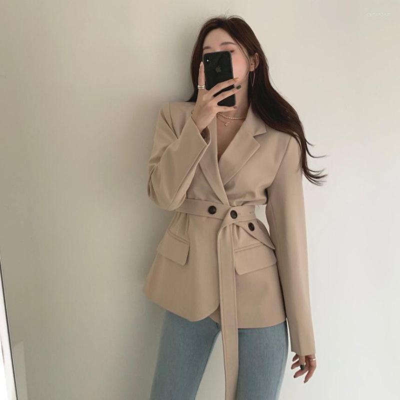 Women' Suits Single-Breasted Waistband Elegant Commuter Blazers 2022 Autumn Solid Color Women Blazer Fashion Business Suit Uniform, Black
Women' Suits Single-Breasted Waistband Elegant Commuter Blazers 2022 Autumn Solid Color Women Blazer Fashion Business Suit Uniform, Black