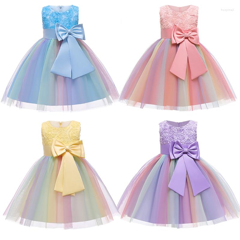 Girl Dresses 4 Colors Baby Girls Dress Summer Rainbow Mesh Big Bow Party Princess For Sleeveless Casual Festival Elegant Kids, As the picture
Girl Dresses 4 Colors Baby Girls Dress Summer Rainbow Mesh Big Bow Party Princess For Sleeveless Casual Festival Elegant Kids, As the picture
