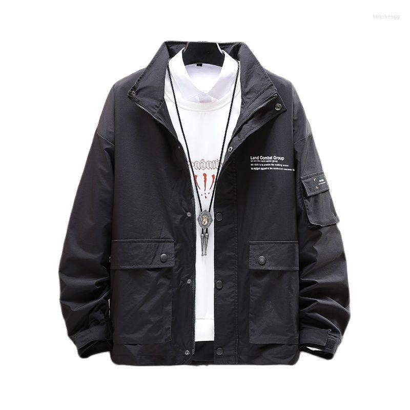 Men's Jackets Spring Bomber Jacket Men Multi-pocket Cargo Coat Fashion Harajuku Street Outerwear Pilot Zipper Windbreaker Tops Clothing Male, Black
Men's Jackets Spring Bomber Jacket Men Multi-pocket Cargo Coat Fashion Harajuku Street Outerwear Pilot Zipper Windbreaker Tops Clothing Male, Black