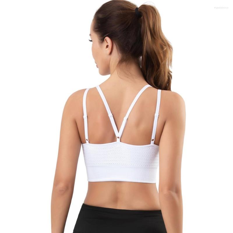 Bras Women Workout Active Bra Wireless Criss-cross Back Sport Running Crop Tank Top Mesh Hollow Out Seamless, Black
Bras Women Workout Active Bra Wireless Criss-cross Back Sport Running Crop Tank Top Mesh Hollow Out Seamless, Black