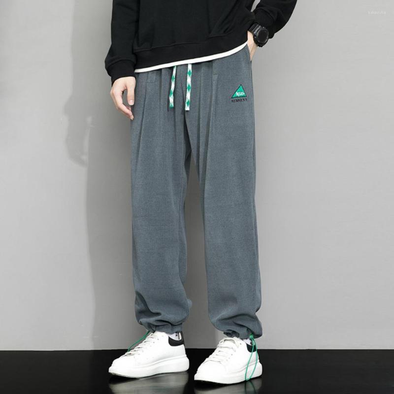 Men's Pants Autumn Corduroy Sweatpants Men Casual Solid Color Drawstring Wide Leg Joggers Loose Long For Pantalones Hombre, Black
Men's Pants Autumn Corduroy Sweatpants Men Casual Solid Color Drawstring Wide Leg Joggers Loose Long For Pantalones Hombre, Black