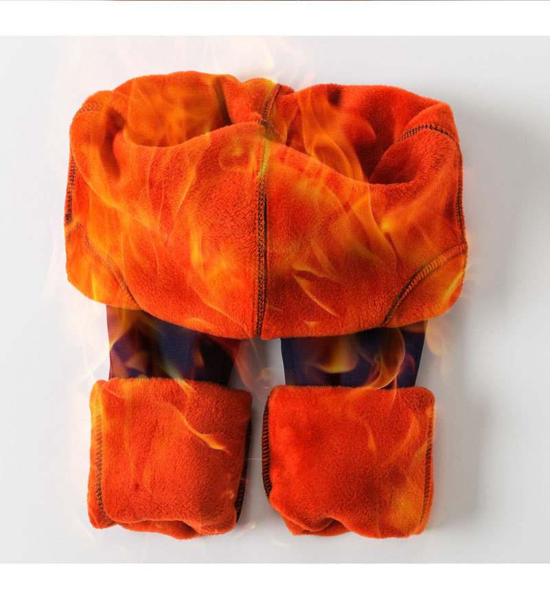 Trousers Winter Baby Girls Legging Plus Velvet Thickening Fleece Warm Leggings Pants for Girl Kids Winter Pants Trousers Childrens Pants 2201006