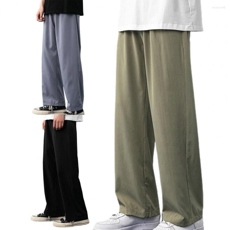 Men's Pants Trendy Men Solid Color Quick Drying Straight Wide Leg Oversize Breathable Summer Trousers Sweatpants, Grey
Men's Pants Trendy Men Solid Color Quick Drying Straight Wide Leg Oversize Breathable Summer Trousers Sweatpants, Grey