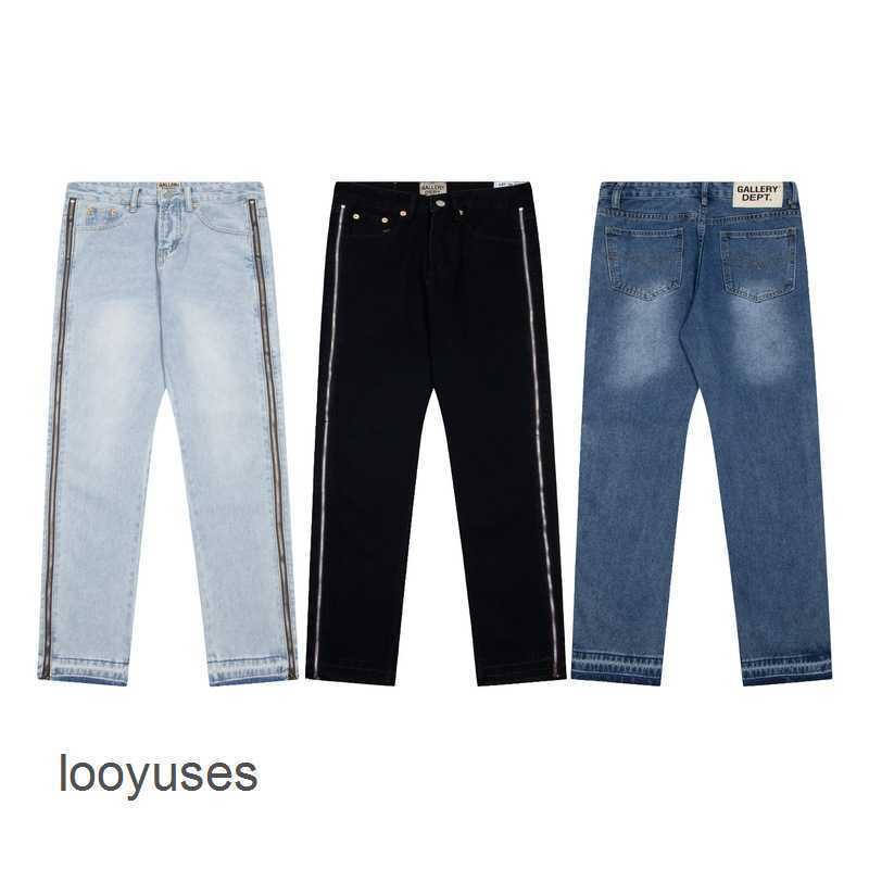 Jeans Galleryes Pants Dept High Version 2022 Designer Autumn Winter Two Side Zipper Men' Women' Washing Trousers, Sapphire blue
Jeans Galleryes Pants Dept High Version 2022 Designer Autumn Winter Two Side Zipper Men' Women' Washing Trousers, Sapphire blue