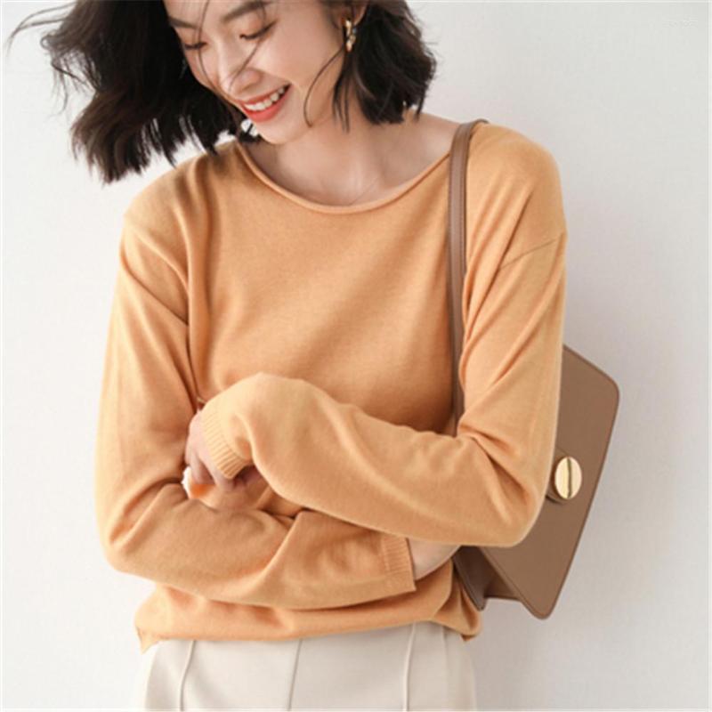 Women's Sweaters Autumn Winter Knitted Pullovers High Quality Warm Femal Women Basic Tops Korean 2022 Woman Clothes Cashmere, Black 
Women's Sweaters Autumn Winter Knitted Pullovers High Quality Warm Femal Women Basic Tops Korean 2022 Woman Clothes Cashmere, Black