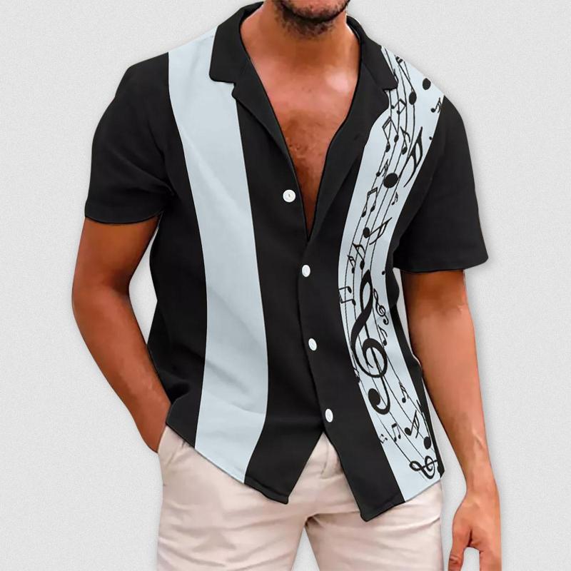 Men's Casual Shirts Fashion Mens Button Shirt Print Anime Tops Men Summer Short Sleeve Loose Blouse Camisa Roupas Masculinas, Black
Men's Casual Shirts Fashion Mens Button Shirt Print Anime Tops Men Summer Short Sleeve Loose Blouse Camisa Roupas Masculinas, Black