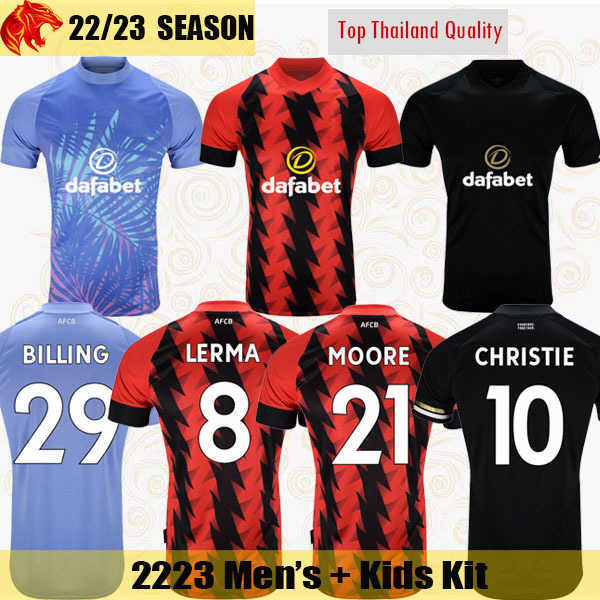 22 23 CHRISTIE Soccer Jerseys MOORE 2022 2023 LERMA BILLING BROOKS SOLANKE Football Shirt KELLY TAVERNIER STANISLAS SENESI ANTHONY Mens, 2223 away
22 23 CHRISTIE Soccer Jerseys MOORE 2022 2023 LERMA BILLING BROOKS SOLANKE Football Shirt KELLY TAVERNIER STANISLAS SENESI ANTHONY Mens, 2223 away
