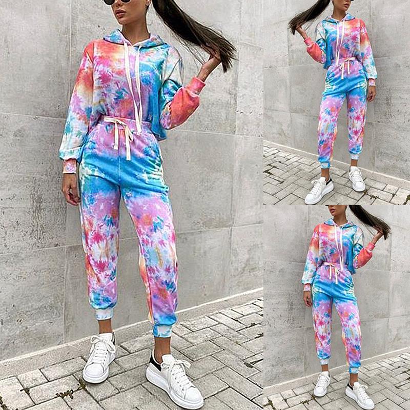 Women' Two Piece Pants Women Casual Sportswear Long Sleeve Pullover Tops Blue Tie Dye High Waist Feet 2022 Winter Fashion Streetwear, Picture shown
Women' Two Piece Pants Women Casual Sportswear Long Sleeve Pullover Tops Blue Tie Dye High Waist Feet 2022 Winter Fashion Streetwear, Picture shown