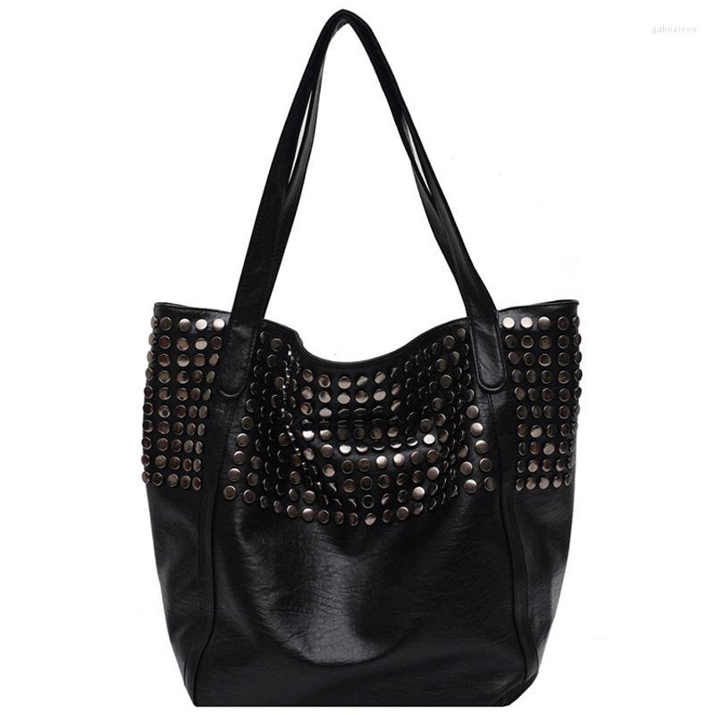 Duffel Bags Casual Women Handbag And Purse Large Capacity Tote Bag High Quality Lady Vintag Soft Pu Leather Rivet Shoulder, White
Duffel Bags Casual Women Handbag And Purse Large Capacity Tote Bag High Quality Lady Vintag Soft Pu Leather Rivet Shoulder, White