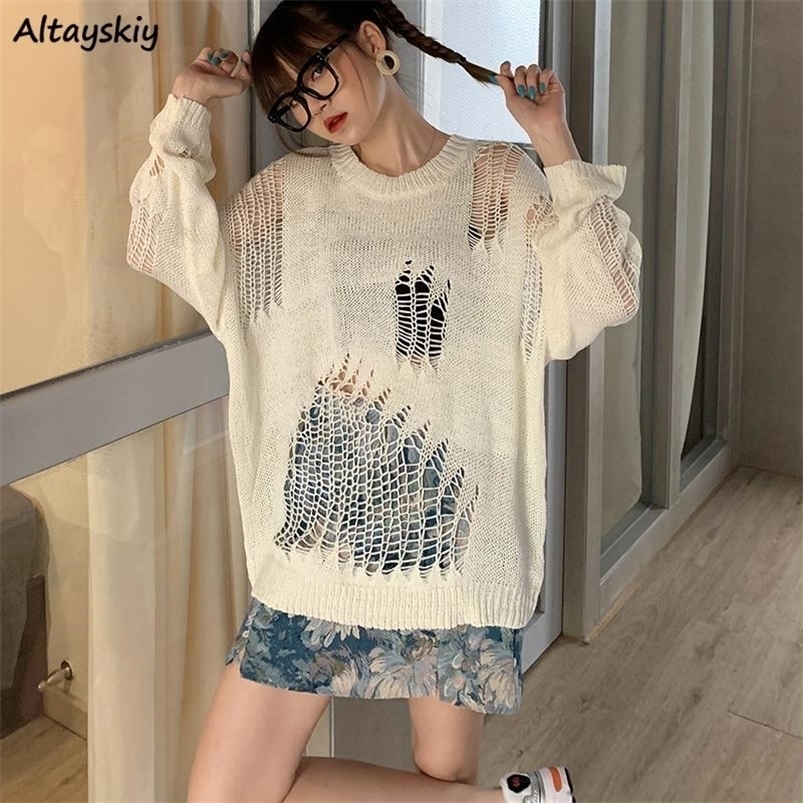 Women' Sweaters Sweaters Women Loose Casual Fashionable O-Neck Knitting Solid Simple Korean Style Chic Daily Autumn Trendy Long Sleeve Pullovers 221006, White
Women' Sweaters Sweaters Women Loose Casual Fashionable O-Neck Knitting Solid Simple Korean Style Chic Daily Autumn Trendy Long Sleeve Pullovers 221006, White