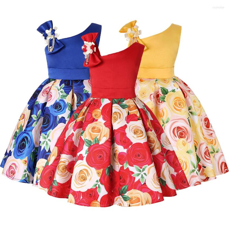Girl Dresses Girls Summer Princess Dress One-shoulder Flower Party Christmas Costumes Toddler For 2-8 Years Kids Clothes, As the picture
Girl Dresses Girls Summer Princess Dress One-shoulder Flower Party Christmas Costumes Toddler For 2-8 Years Kids Clothes, As the picture