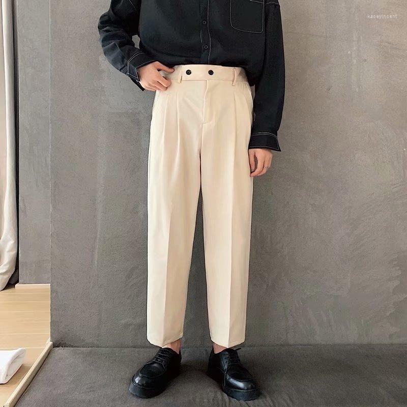 Men's Suits 2022 Men's Autumn Drapey Trousers Loose Straight Nine-Point Wide-Leg Pants Casual All-Match, Xxk004
Men's Suits 2022 Men's Autumn Drapey Trousers Loose Straight Nine-Point Wide-Leg Pants Casual All-Match, Xxk004
