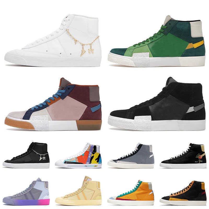 Top Quality Mens Canvas Shoes 2022 Newest Blazer Mid 77 Mosaic Green Purple Brown Vintage Black White Pendants Sports Sneaker All Hallows JORDON NKS, F17
Top Quality Mens Canvas Shoes 2022 Newest Blazer Mid 77 Mosaic Green Purple Brown Vintage Black White Pendants Sports Sneaker All Hallows JORDON NKS, F17
