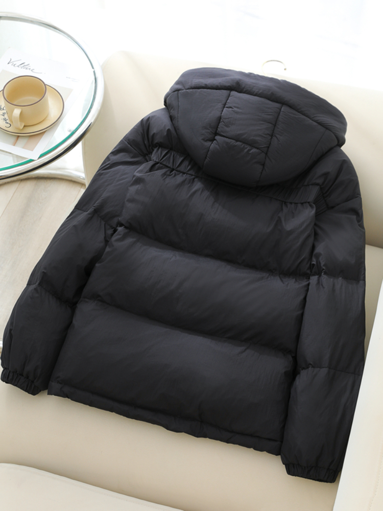 Women's Down Parkas Autumn Winter Down Jacket Women Hooded Short White Duck Down Coat Female Thick Warm Loose Casual Warm Oversized Outwear 22093