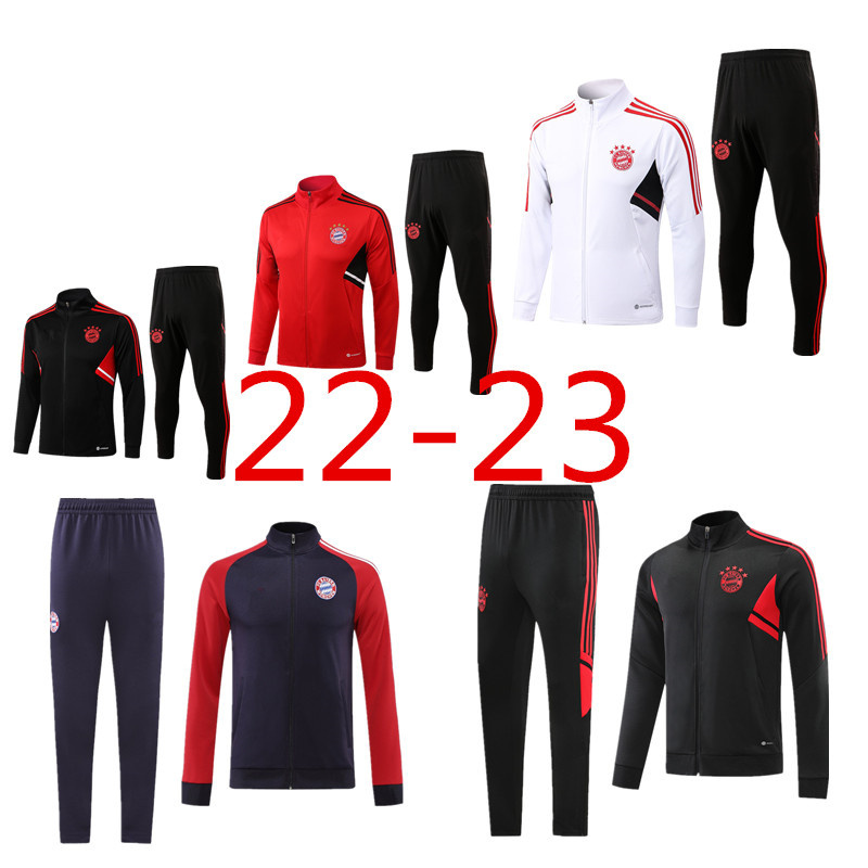 TOP 22 23 Bayern Long sleeve adult tracksuit jacket Soccer Jersey survetement sane LEWANDOWSKI GNABRY MULLER KIMMICH football jackets soccer training suit, Champagne
TOP 22 23 Bayern Long sleeve adult tracksuit jacket Soccer Jersey survetement sane LEWANDOWSKI GNABRY MULLER KIMMICH football jackets soccer training suit, Champagne
