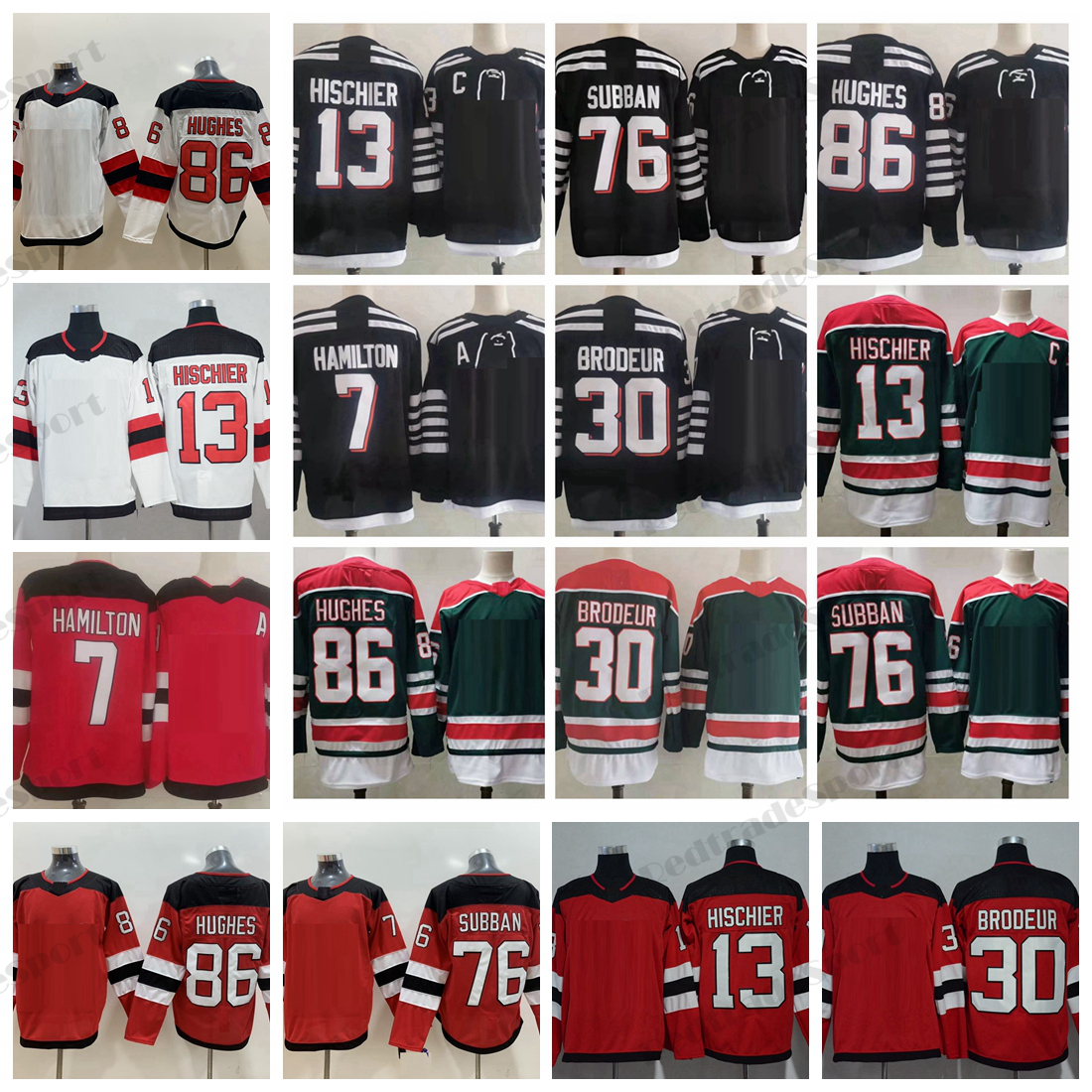 2021 Reverse Retro 86 Jack Hughes New Jersey Hockey Jerseys Alternate Black 76 P.K. Subban 13 Nico Hischier 30 Martin Brodeur 7 Dougie, White 86
2021 Reverse Retro 86 Jack Hughes New Jersey Hockey Jerseys Alternate Black 76 P.K. Subban 13 Nico Hischier 30 Martin Brodeur 7 Dougie, White 86