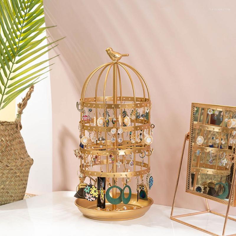 Jewelry Pouches Earrings Holder Jewellery Stand Organiser Storage Bird Cage Shape Display Industrial Geometric Show Case Rack
Jewelry Pouches Earrings Holder Jewellery Stand Organiser Storage Bird Cage Shape Display Industrial Geometric Show Case Rack