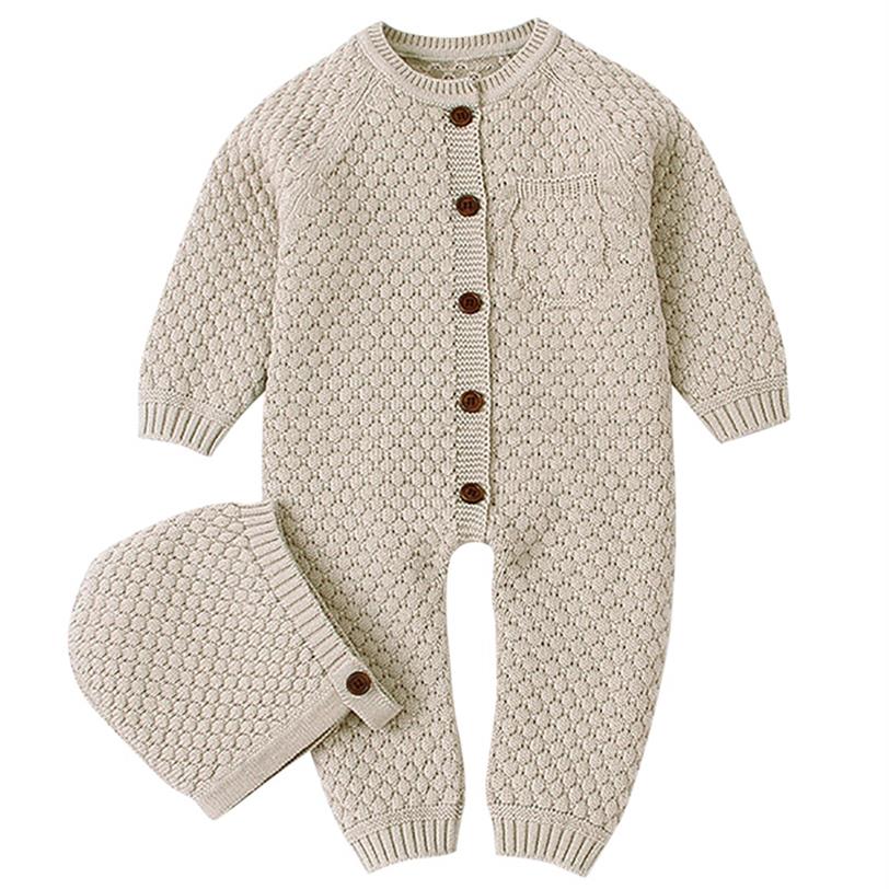Romper Knitted Newborn Baby Clothes Romper with Hat Infant Toddler Jumpsuit for Kids Cotton Toddler Jumpsuit3049, Size 70
Romper Knitted Newborn Baby Clothes Romper with Hat Infant Toddler Jumpsuit for Kids Cotton Toddler Jumpsuit3049, Size 70