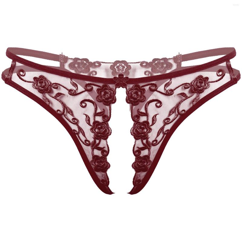 Women's Panties Womens Ladies Embroidery Crotchless Sissy Lingerie Exotic Underwear Underpants Low Waist See-through T-back Briefs, Black
Women's Panties Womens Ladies Embroidery Crotchless Sissy Lingerie Exotic Underwear Underpants Low Waist See-through T-back Briefs, Black
