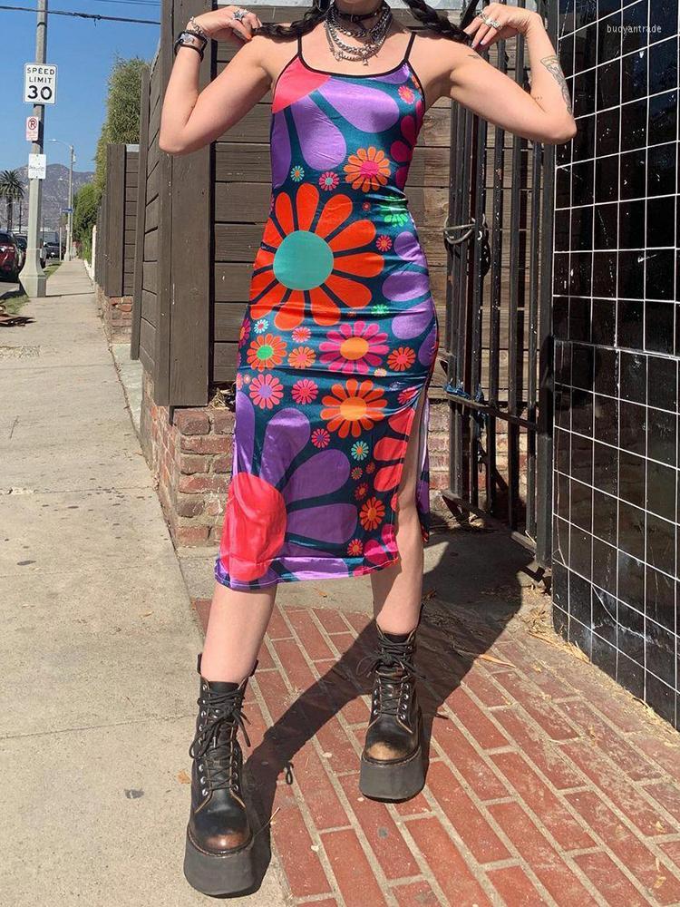 Casual Dresses Colorful Floral Printed Strap Summer Dress Midi Harajuku Fashion Side Split Cute Women' Aesthetic Sundress 4.0Casual, Lavender
Casual Dresses Colorful Floral Printed Strap Summer Dress Midi Harajuku Fashion Side Split Cute Women' Aesthetic Sundress 4.0Casual, Lavender