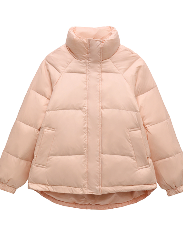Women' Down Parkas Winter Down Jacket Women Loose Stand Collar White Duck Down Coat Female Casual Solid Short Parkas Warm Thick Outwear 220930, Creamy-white
Women' Down Parkas Winter Down Jacket Women Loose Stand Collar White Duck Down Coat Female Casual Solid Short Parkas Warm Thick Outwear 220930, Creamy-white