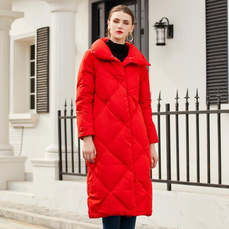 Women's Down Parkas Fashion Winter longer thick warm fluffy down coat female bread style diamond stitch thicker parkas jackets F2170 220930, Black
Women's Down Parkas Fashion Winter longer thick warm fluffy down coat female bread style diamond stitch thicker parkas jackets F2170 220930, Black