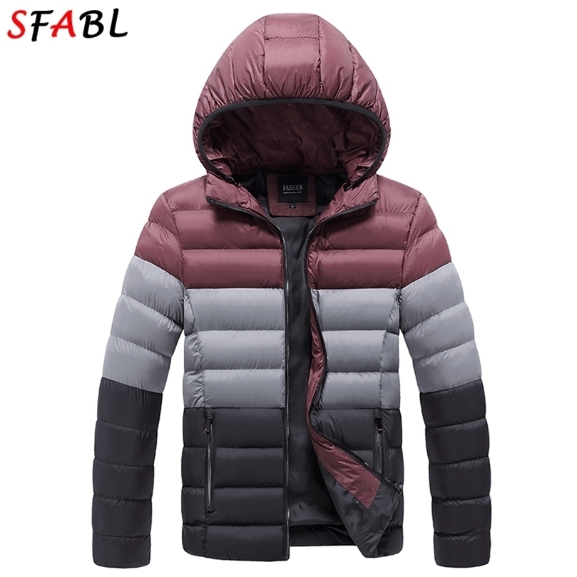 Mens Down Parkas Youth Winter Jacket Men Hooded Thick Warm Cotton Padded Men Jackets Patchwork Outwear Man Parka and Coats Windbreaker Parkas 2201006, Red 999
Mens Down Parkas Youth Winter Jacket Men Hooded Thick Warm Cotton Padded Men Jackets Patchwork Outwear Man Parka and Coats Windbreaker Parkas 2201006, Red 999