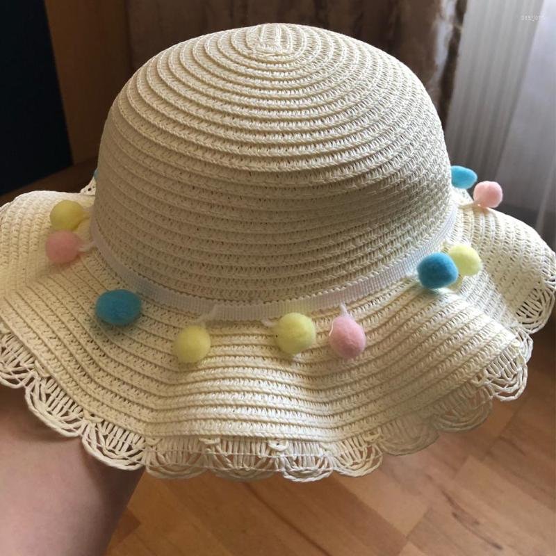 Hats Summer Fashion Children Sunscreen Sun Hat Straw For Girls Cool Girl Cute Breathable Baby Accessories Floppy Bucket Cap, White
Hats Summer Fashion Children Sunscreen Sun Hat Straw For Girls Cool Girl Cute Breathable Baby Accessories Floppy Bucket Cap, White