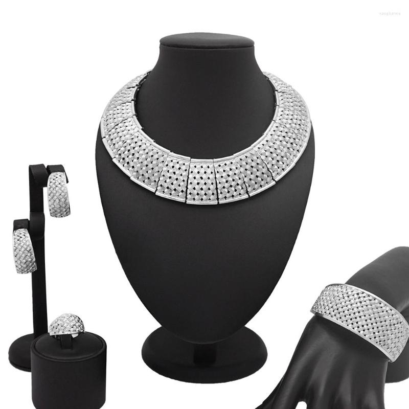 Necklace Earrings Set Fashion African Wedding Gift Bracelet Ring For Women Jewelry, Picture shown
Necklace Earrings Set Fashion African Wedding Gift Bracelet Ring For Women Jewelry, Picture shown