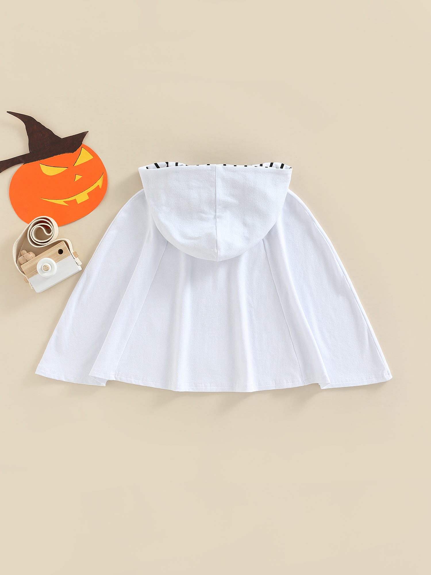 Jackets Toddler Kids Baby Girl Boy Halloween Costume Ghost Hooded Cloak Robe Cape Hat Blanket Funny Cosplay Clothes 2201006