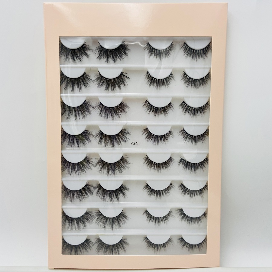 Soft Light Thick Curled Mink Eyelashes Messy Crisscross Hand Made Reusable Multilayer 3D False Lashes Full Strip Eyelash Extensions Makeup 8 Models DHL
Soft Light Thick Curled Mink Eyelashes Messy Crisscross Hand Made Reusable Multilayer 3D False Lashes Full Strip Eyelash Extensions Makeup 8 Models DHL