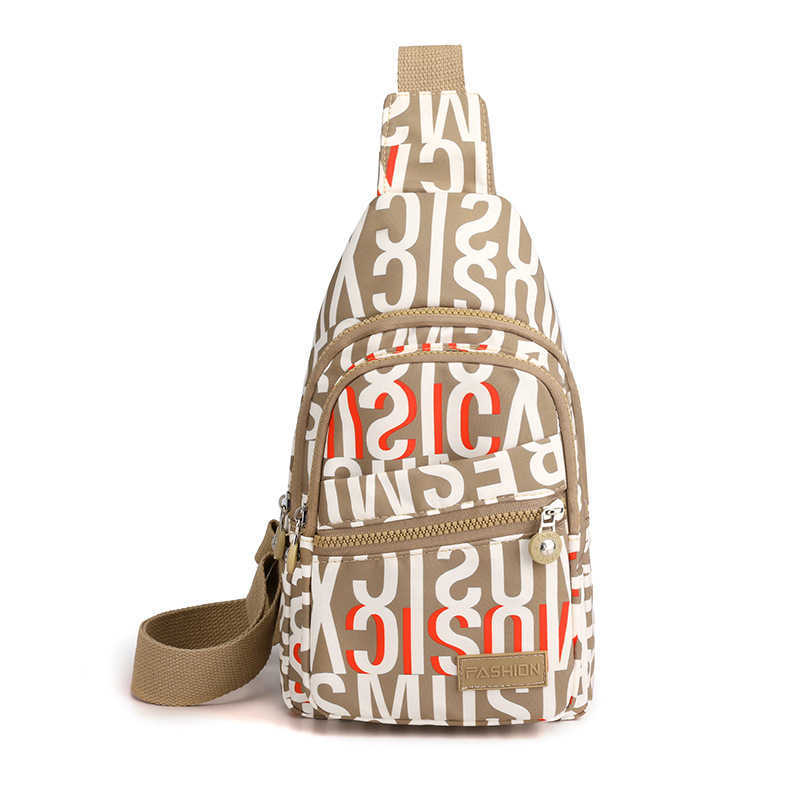HBP 2024 New Women's Oxford Fabric Bag National Style Print Small Breast Bags Womens Bag iCasual Versatile Crossbody Bagl Backpack Women