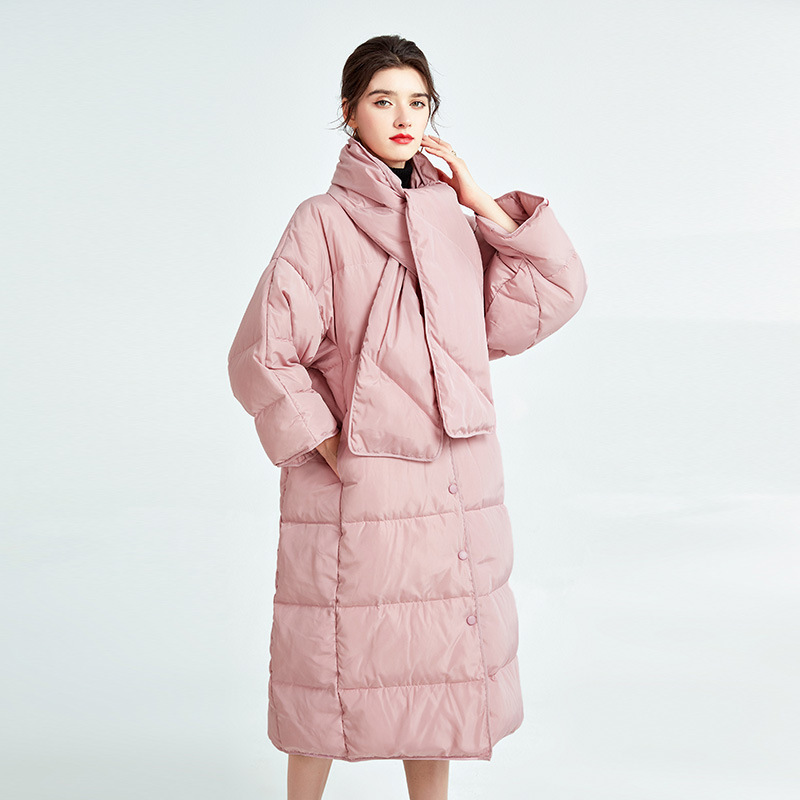 Women's Down Parkas Winter Fashion Women's Long Windproof Fluffy Down Coat Female Was Thin Oversized Thick Warm Down Jacket Parkas With Scarf F2483 220930, Pink
Women's Down Parkas Winter Fashion Women's Long Windproof Fluffy Down Coat Female Was Thin Oversized Thick Warm Down Jacket Parkas With Scarf F2483 220930, Pink