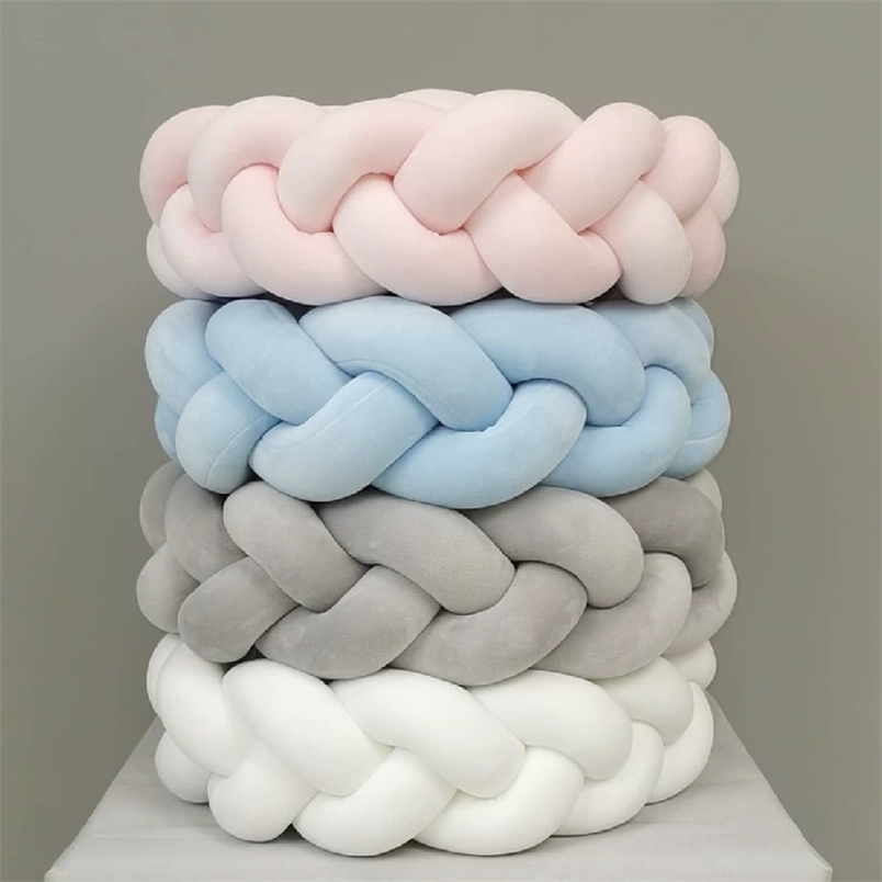 Bed Rails 1M/2M/3M/4M Baby Bed Bumper in the Crib born Cot Protector Infant Knot Braid Bumper Baby Bedding Set Room Decor 221006
Bed Rails 1M/2M/3M/4M Baby Bed Bumper in the Crib born Cot Protector Infant Knot Braid Bumper Baby Bedding Set Room Decor 221006