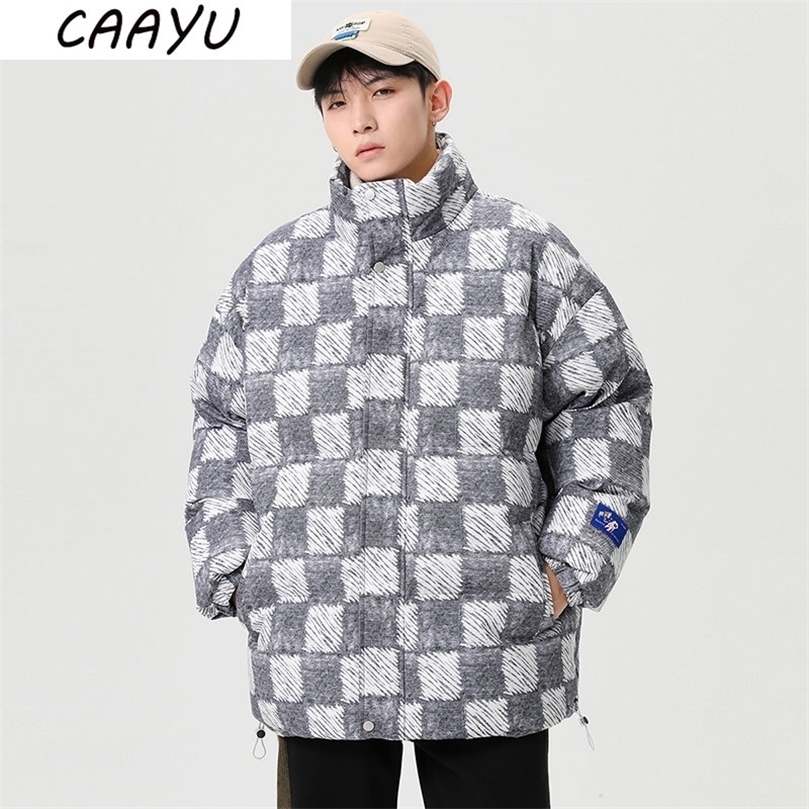 Mens Down Parkas CAAYU Winter Down Jacket Mens Fashion Casual Oversized Coat Japanese Streetwear Windproof Youth Men Outwear Down Coat Male 2201006, Coffee
Mens Down Parkas CAAYU Winter Down Jacket Mens Fashion Casual Oversized Coat Japanese Streetwear Windproof Youth Men Outwear Down Coat Male 2201006, Coffee