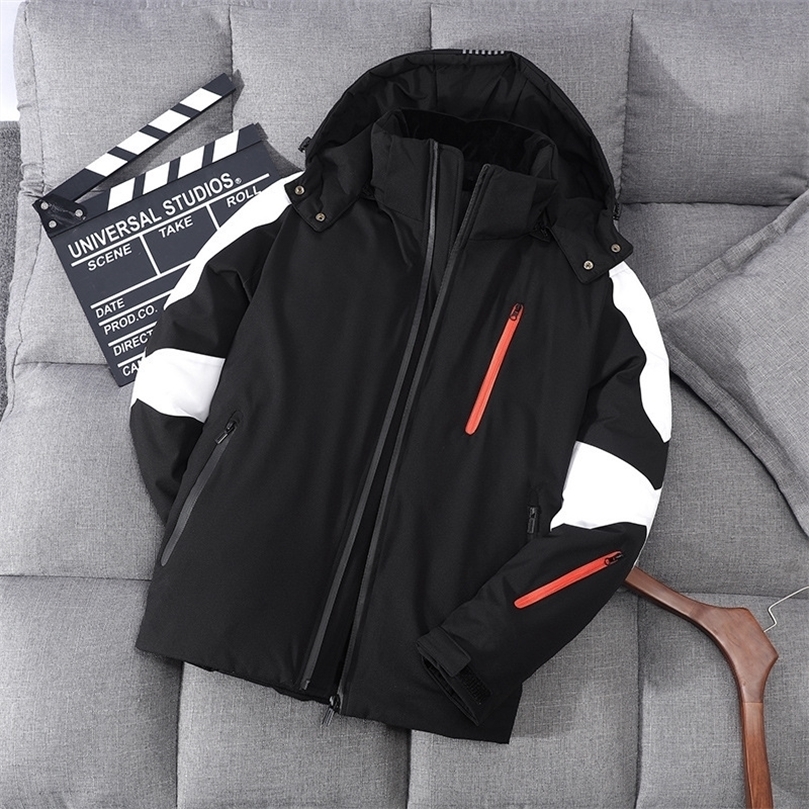 Mens Down Parkas YAPU autumn and winter mens hooded casual down jacket thick and warm mens winter clothing down jacket 2201006, White
Mens Down Parkas YAPU autumn and winter mens hooded casual down jacket thick and warm mens winter clothing down jacket 2201006, White