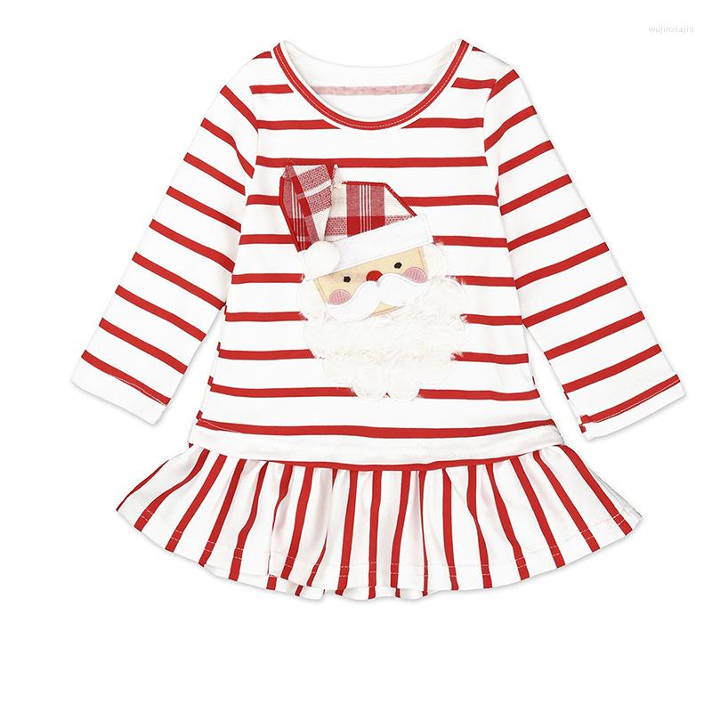 Girl Dresses Cute Cartoon Santa Kids For Baby Clothes Casual Stripe Long Sleeve Toddler Girls Dress Christmas Party Vestidos 1-4, As the picture
Girl Dresses Cute Cartoon Santa Kids For Baby Clothes Casual Stripe Long Sleeve Toddler Girls Dress Christmas Party Vestidos 1-4, As the picture