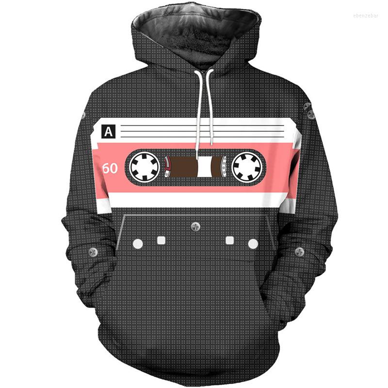 Men' Hoodies 3D Full Print Cassette Tape Pattern Hoodie Street Hip Hop Harajuku Zipper European And American Style Sweatshirt
Men' Hoodies 3D Full Print Cassette Tape Pattern Hoodie Street Hip Hop Harajuku Zipper European And American Style Sweatshirt