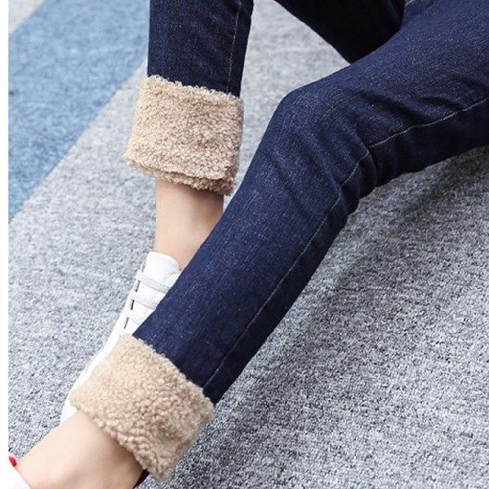 Trousers Winter Kids Denim Pants for Girls Thick Plush Warm Toddler Baby Girl Jeans Fashion Children Leggings Clothes 2 3 4 6 8 10 221006