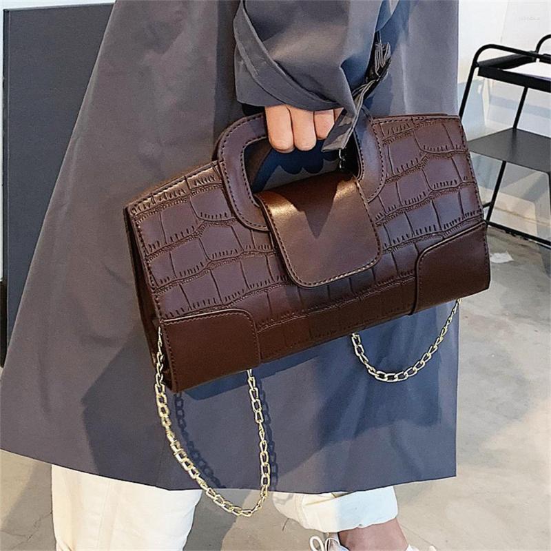 Evening Bags Stone Pattern PU Leather Tote For Women Crossbody Brand Designer Chain Shoulder Bag Luxury Handbags, As shown
Evening Bags Stone Pattern PU Leather Tote For Women Crossbody Brand Designer Chain Shoulder Bag Luxury Handbags, As shown