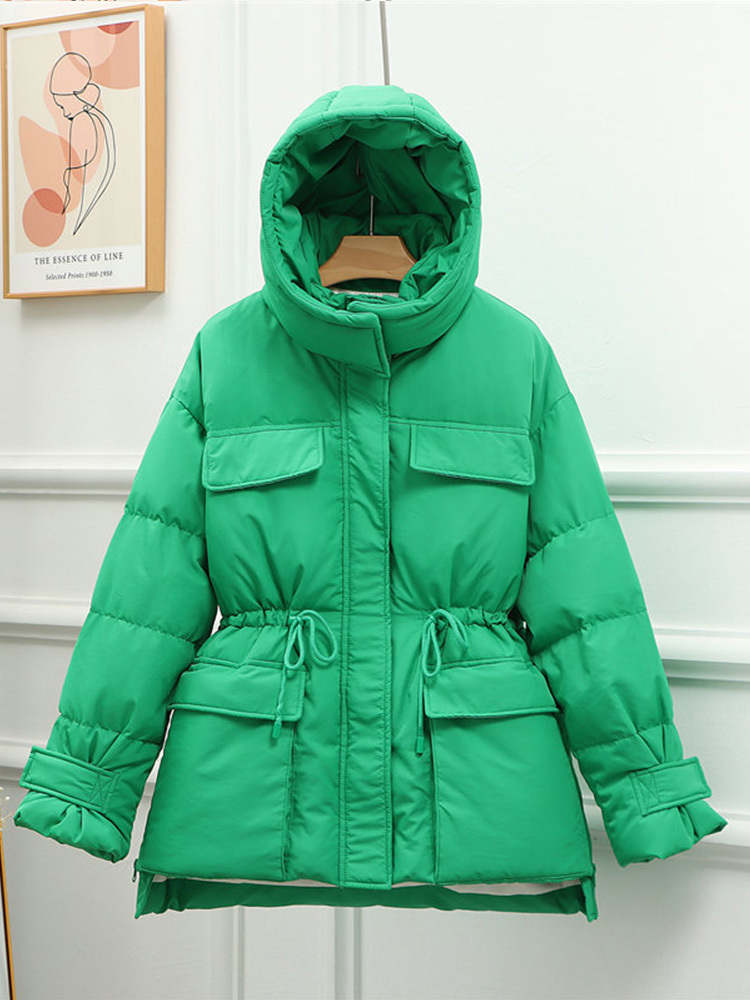 Women' Down Parkas Women Medium Long Down Jacket Winter Hooded Slim Drawstring Solid White Duck Down Coat Female Solid Korean Puffer Parkas Outwear 220930, Blue
Women' Down Parkas Women Medium Long Down Jacket Winter Hooded Slim Drawstring Solid White Duck Down Coat Female Solid Korean Puffer Parkas Outwear 220930, Blue